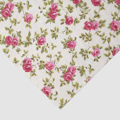 Papier Mousseline Motif assez rose Girly d'impression florale (Détail)