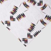 Papier Mousseline Motif autochtone du sud-ouest (Détail)