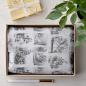 Papier Mousseline Motif avec Alice's Adventures in Wonderland (Cadeau)