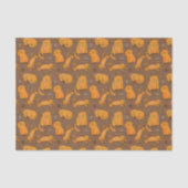 Papier Mousseline Motif avec des chats (Recto)