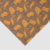 Papier Mousseline Motif avec des chats (Détail)