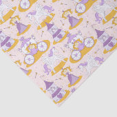 Papier Mousseline motif avec une princesse (Détail)