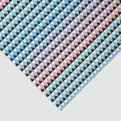 Papier Mousseline Motif aztèque tribal d'Ombre (Détail)