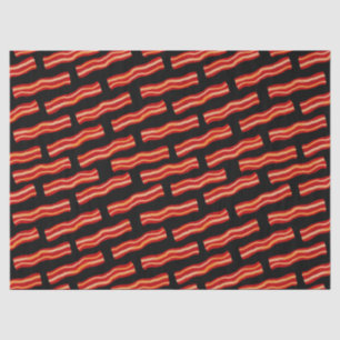 Papier Mousseline Motif Bacon savoureux