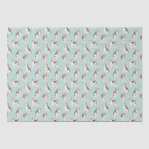 Papier Mousseline Motif beagle Puppy