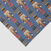 Papier Mousseline Motif bleu de batteur de soldat de jouet de (Détail)