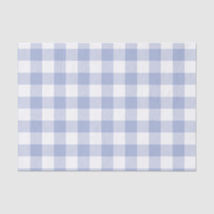 Papier Mousseline Motif bleu de contrôle de Buffalo de Perriwinkle