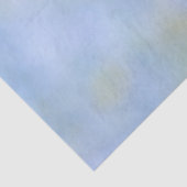 Papier Mousseline Motif Bleu Jaune Abstrait Décontracté (Détail)