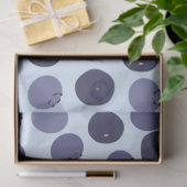 Papier Mousseline Motif Blueberry (Cadeau)
