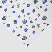 Papier Mousseline Motif Blueberry (Détail)