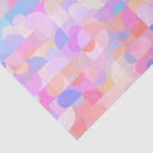 Papier Mousseline Motif Boho (Détail)