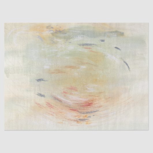 Papier Mousseline Motif Boho moderne papier tissu Abstrait (Recto)