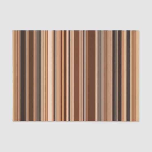 Papier Mousseline Motif Brown trié (Recto)