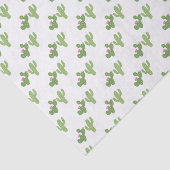 Papier Mousseline Motif Cactus couple (Détail)
