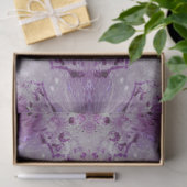 Papier Mousseline Motif calme pourpre et gris d'impression de (Cadeau)