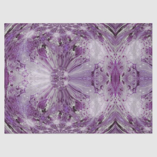 Papier Mousseline Motif calme pourpre et gris d'impression de (Recto)