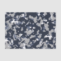 Motif camouflage bleu gris blanc pour soirée