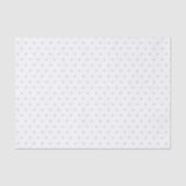 Papier Mousseline Motif cardiaque simple (Recto)
