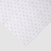 Papier Mousseline Motif cardiaque simple (Détail)