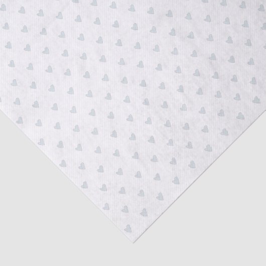 Papier Mousseline Motif cardiaque simple (Détail)