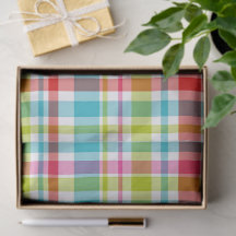 Motif carreaux plaid arc-en-ciel vif