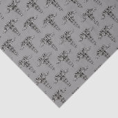 Papier Mousseline Motif Celtic Knot Caduceus (Détail)