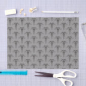 Papier Mousseline Motif Celtic Knot Caduceus (Artisanat)