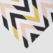 Papier Mousseline Motif Chevron géométrique élégant et tendance (Détail)