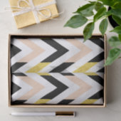 Papier Mousseline Motif Chevron géométrique élégant et tendance (Cadeau)