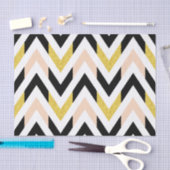 Papier Mousseline Motif Chevron géométrique élégant et tendance (Artisanat)