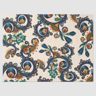 Papier Mousseline Motif chic de Boho de hippie de Bohème colorée de
