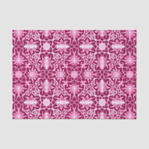 Papier Mousseline Motif chinois Art Nouveau - Vin Bourgogne