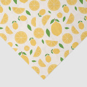 Papier Mousseline Motif citron (Détail)