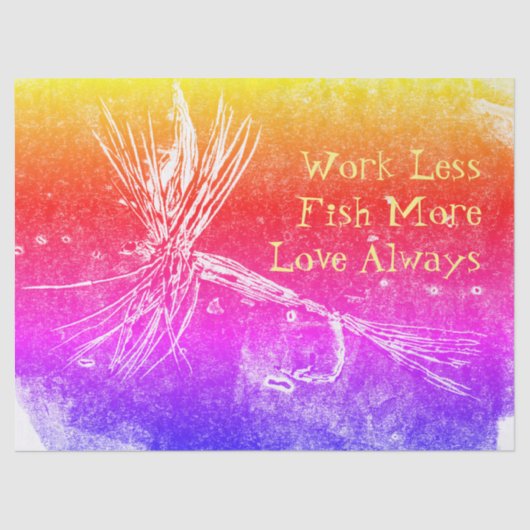 Papier Mousseline Motif classique à mouches sèches pour la pêche à l (Recto)