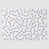 Papier Mousseline Motif Crayon de dessin (Recto)