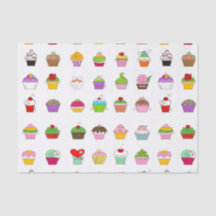 Motif Cupcake tiré à la main