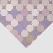 Papier Mousseline Motif d'abrégé sur cercles de tissu (Détail)