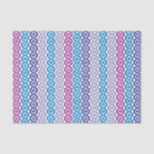 Papier Mousseline Motif d'ADN (Recto)