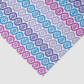 Papier Mousseline Motif d'ADN (Détail)