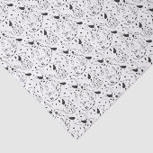 Papier Mousseline Motif dalmate (Détail)