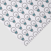 Papier Mousseline Motif d'ampoules (Détail)