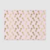 Papier Mousseline Motif d'ananas (Recto)