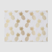 Papier Mousseline Motif d'ananas (Recto)