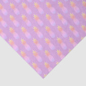 Papier Mousseline Motif d'ananas mou moderne (Détail)