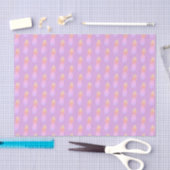 Papier Mousseline Motif d'ananas mou moderne (Artisanat)