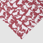 Papier Mousseline Motif d'animaux de ferme (Détail)