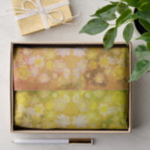 Papier Mousseline Motif d'aquarelle Abstraite rétro (Cadeau)