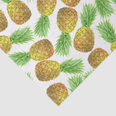 Papier Mousseline Motif d'aquarelle ananas (Détail)