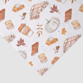 Papier Mousseline Motif d'aquarelle confortable Autumn Essentials (Détail)