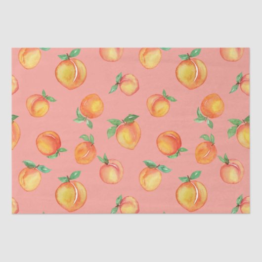 Papier Mousseline Motif d'aquarelle douce (Recto)